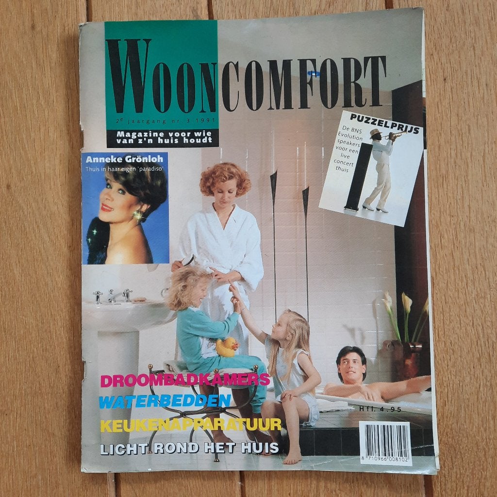 WOONCOMFORT 2e jaargang nr. 3 1991, Ophalen of Verzenden