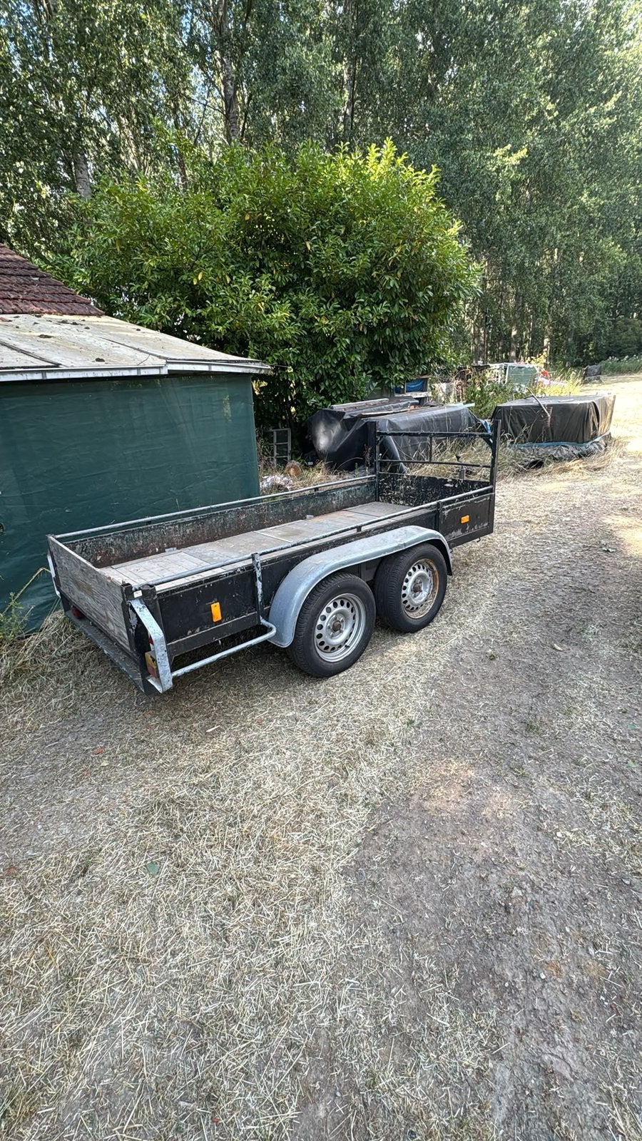 Aanhanger Tandem Asser, Ophalen, Gebruikt, Overige typen, 80 kg of meer