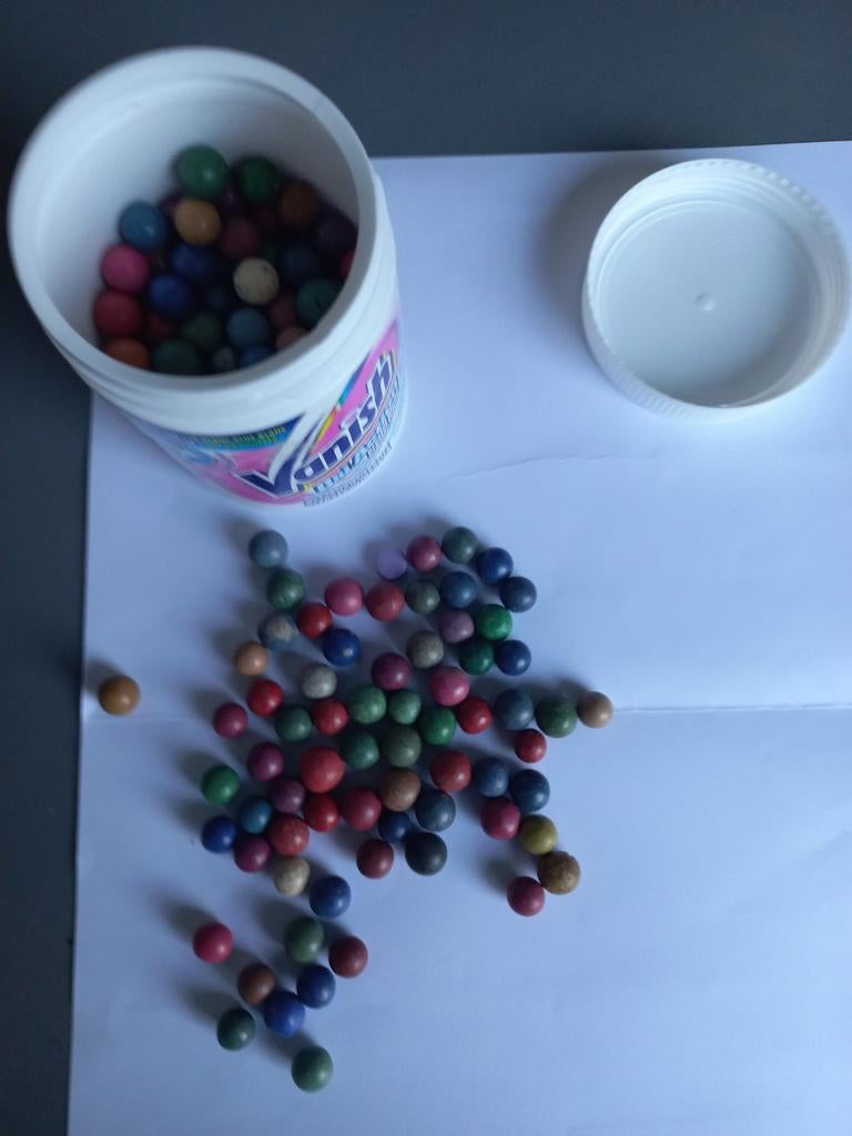 Knikkers van klei., Ophalen of Verzenden, Gebruikt, Jongen of Meisje