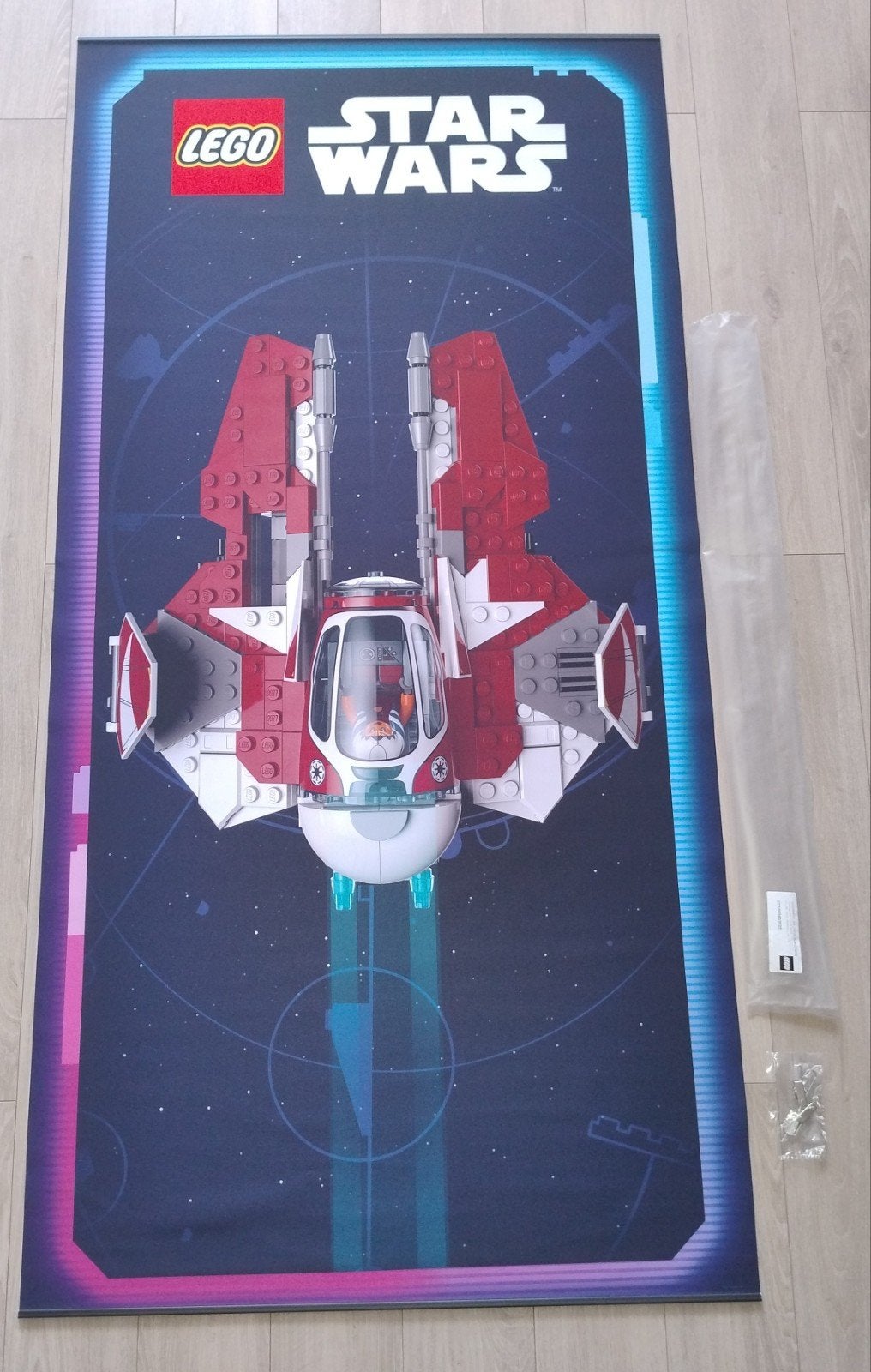 Unieke Star Wars Lego banner met ophanging, Nieuw!, Ophalen, Nieuw, Overige typen