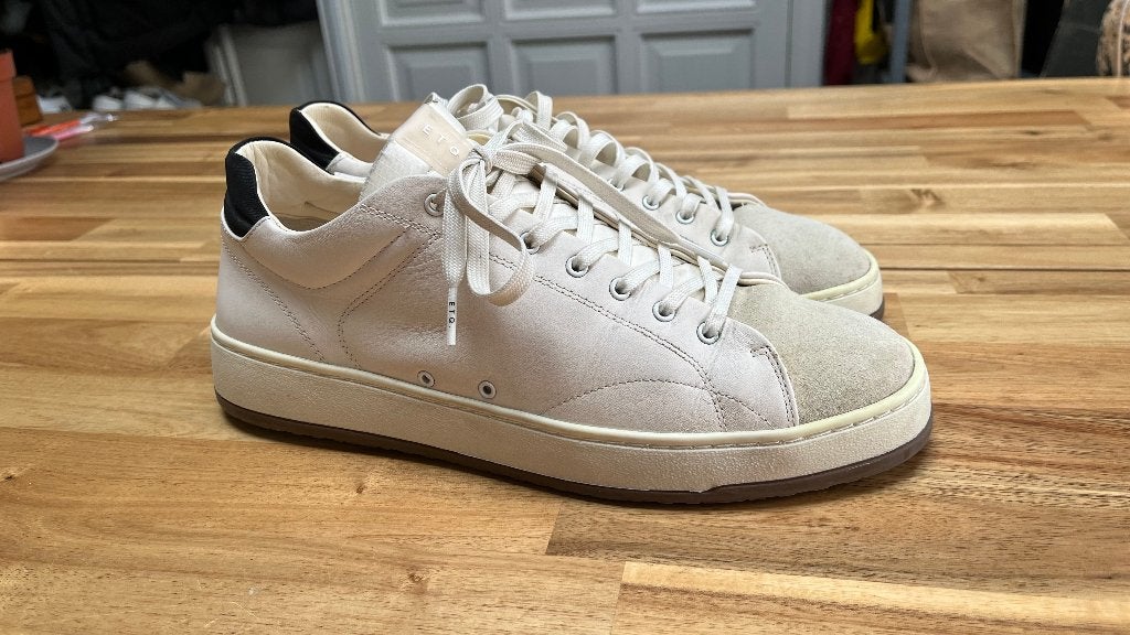 ZGAN: ETQ schoenen maat 44.5, ETQ, Verzenden, Wit, Sneakers of Gympen