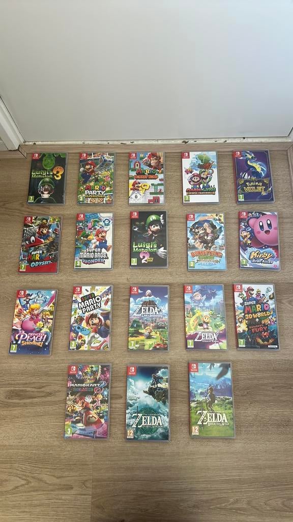 Diverse spelletjes te koop voor de nintendo switch, Spelcomputers en Games, Ophalen, Overige genres, Zo goed als nieuw, 3 spelers of meer
