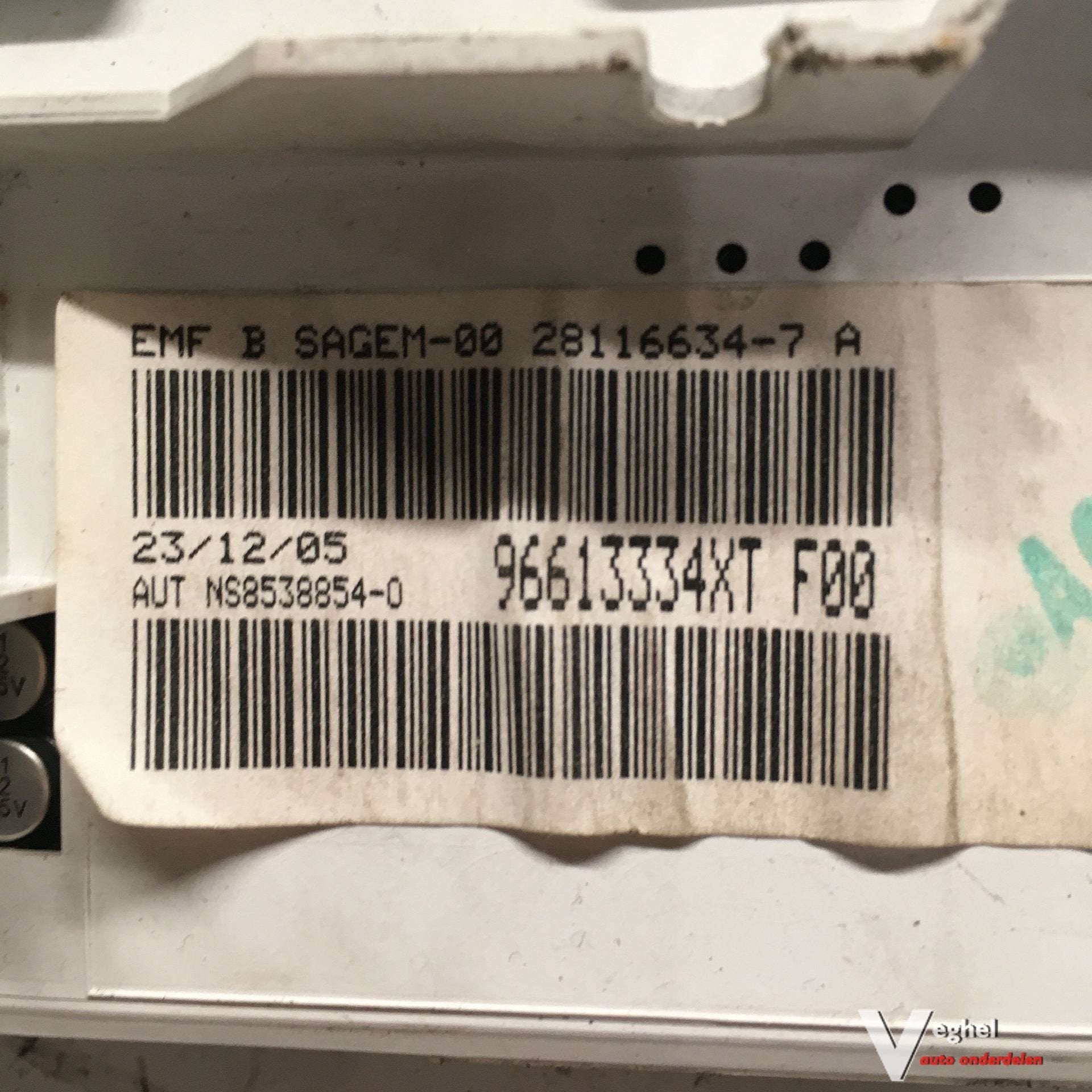 Peugeot 206  2005  Instrumentenpaneel   96613334XT  F00, Auto-onderdelen, Gebruikt, -, -, Ophalen of Verzenden