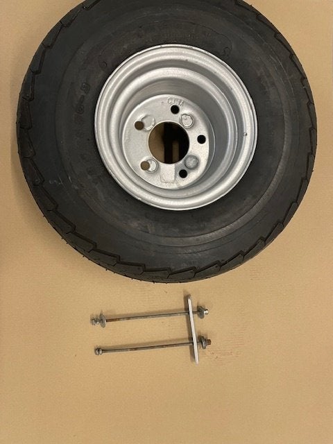 Reservewiel jetskiaanhanger 18.5x8.50-8 met beugel, Auto diversen, Aanhangwagen-onderdelen, Verzenden, Zo goed als nieuw