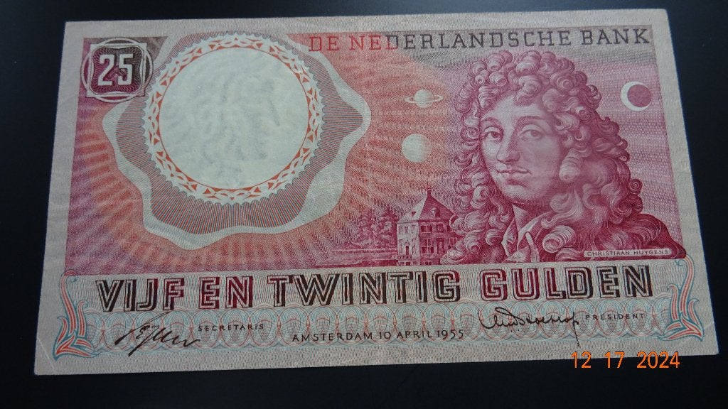 25 Gld 1955, Ophalen of Verzenden, 25 gulden, Los biljet