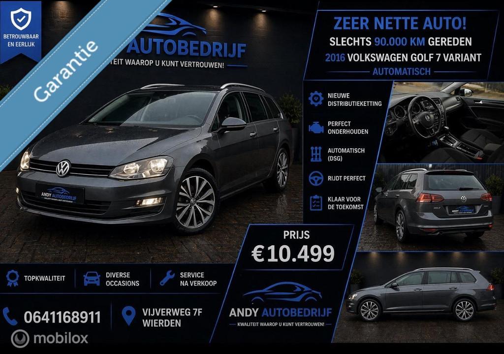 Volkswagen Golf 1.2 TSI Allstar, Auto's, Gebruikt, 4 cilinders, Golf Variant, 1129 kg
