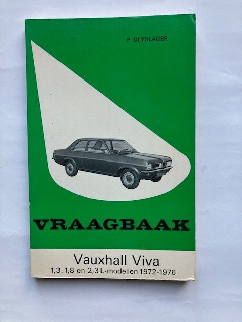 Vraagbaak    Vauxhall      Viva           1972  -  1976, Ophalen of Verzenden
