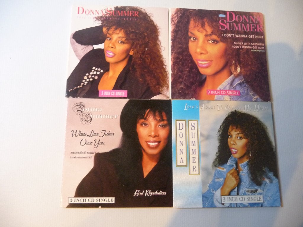 Donna Summer nog 3 verschillende single CD's.  Verzenden kan, Ophalen, 2010 - 2019, Zo goed als nieuw