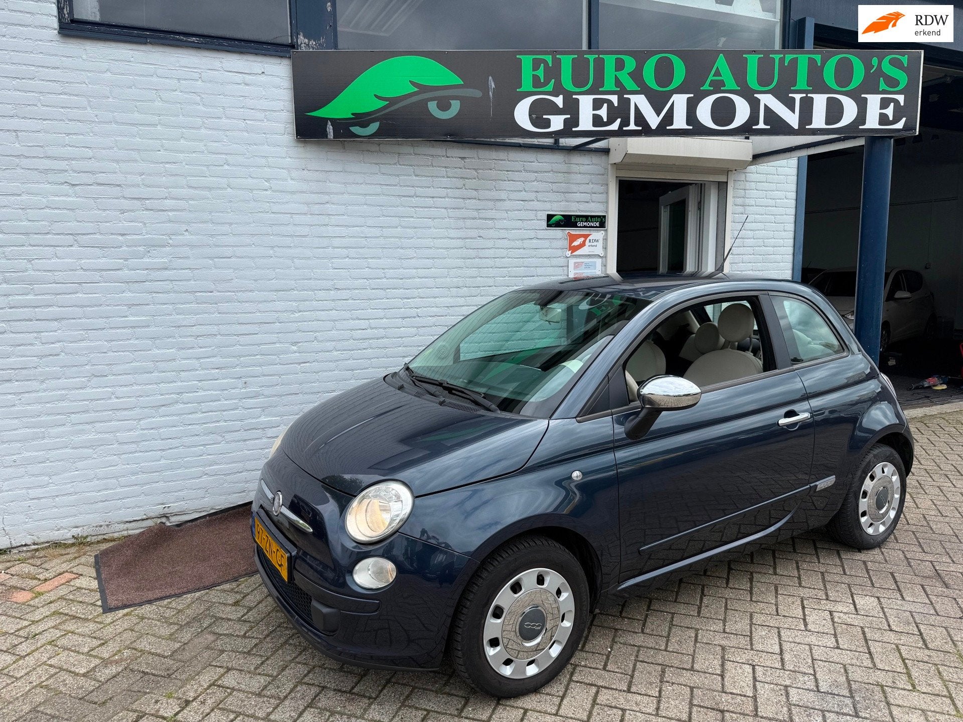 Fiat 500 1.2 Pop AIRCO CARPLAY JAAR APK BIJ LEVERING, Voorwielaandrijving, 1242 cc, 4 cilinders, 840 kg