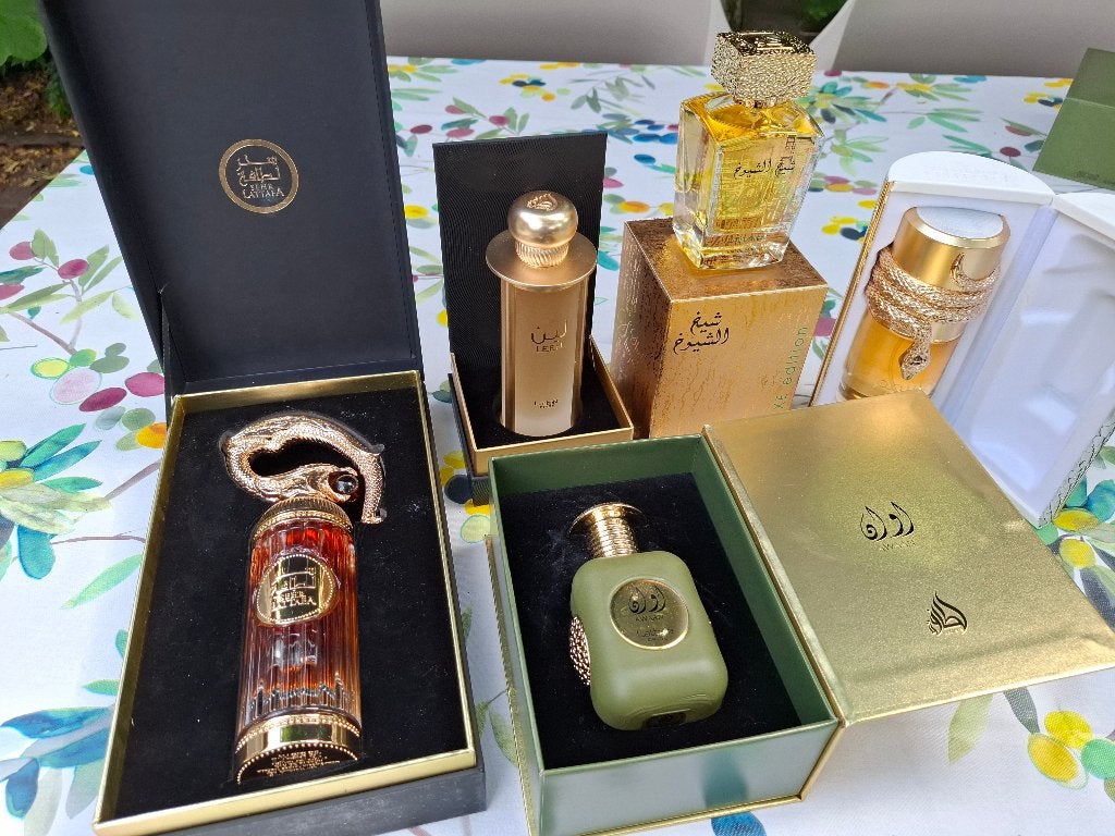 Parfum Lattafa, set van 5 verschillende, Ophalen, Zo goed als nieuw