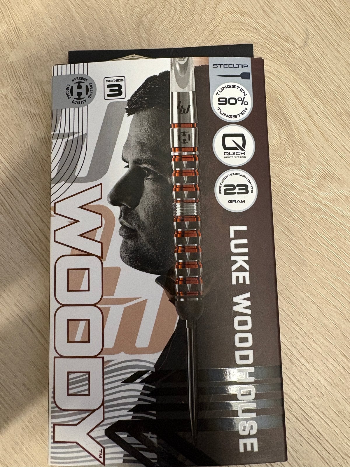 Luke Woodhouse gen 3 darts, Ophalen of Verzenden, Zo goed als nieuw, Pijlen