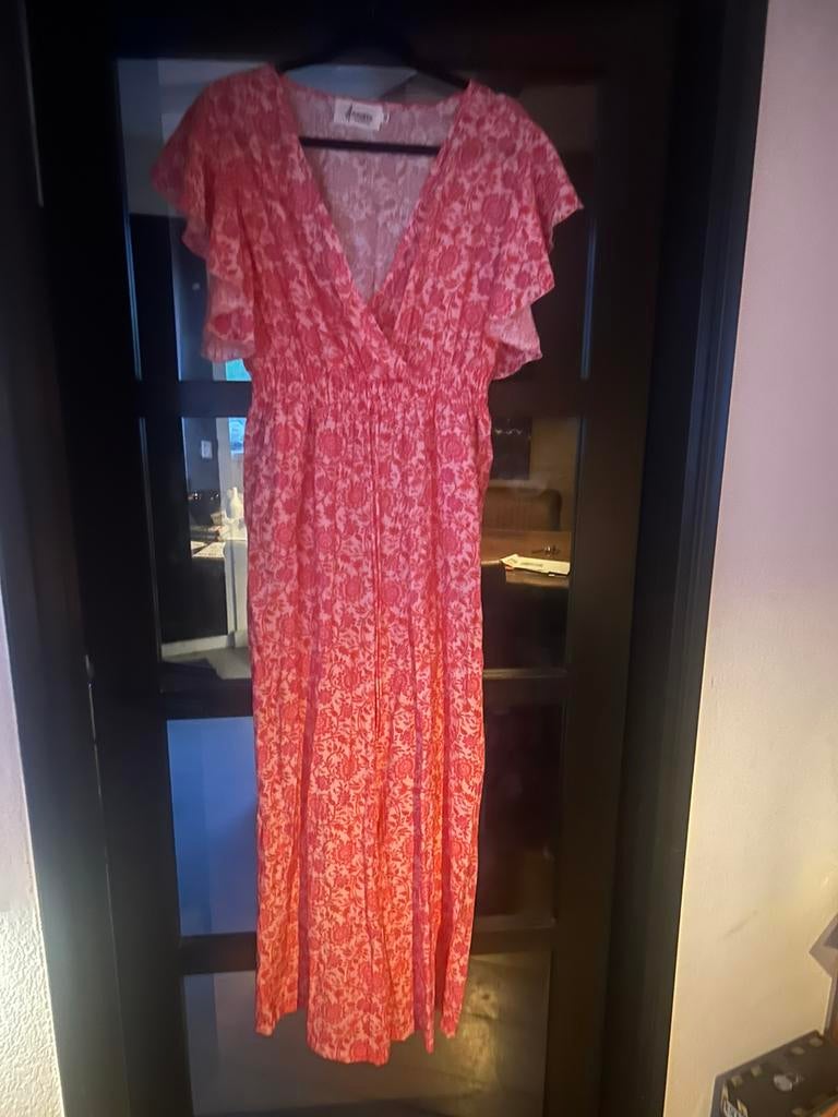 Zomers jumpsuit roze l/xl valt klein, Kleding | Dames, Jumpsuits, Ophalen of Verzenden, Nieuw, Maat 46/48 (XL) of groter, Roze