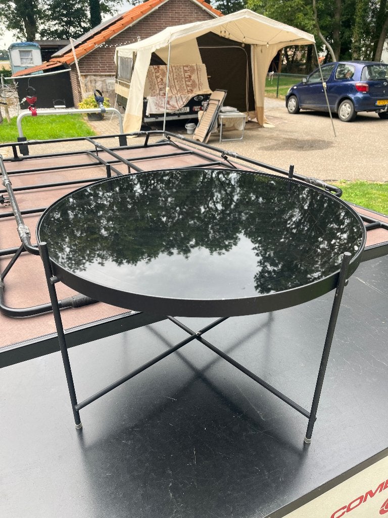 Salontafel, Ophalen, Gebruikt, 100 tot 150 cm, Rond
