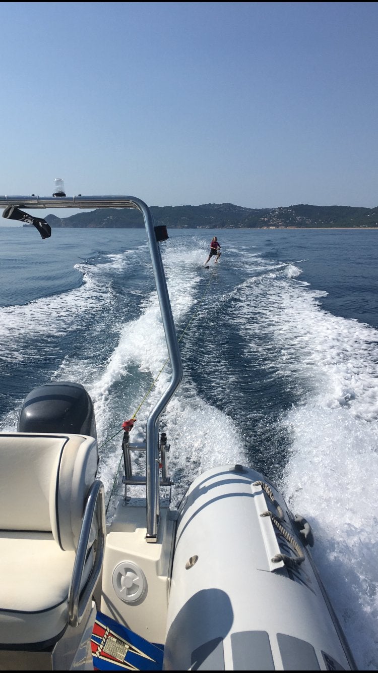 Jokerboat Coaster 470 RIB met Yamaha 50pk en Pega trailer, Watersport en Boten, Rubberboten, Gebruikt, Jokerboat, Brandstoftank