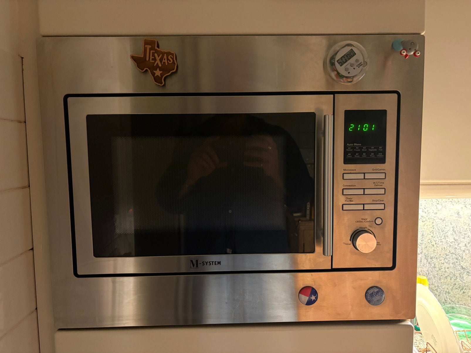 Inbouw combi oven magnetron, Witgoed en Apparatuur, Ophalen, Combimagnetron, Gebruikt, Inbouw