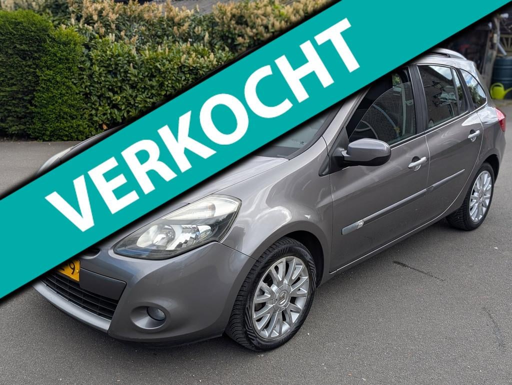 Renault Clio Estate 1.2 TCE Dynamique schuifdak apk !, Auto's, Renault, Voorwielaandrijving, Gebruikt, 4 cilinders, 1095 kg