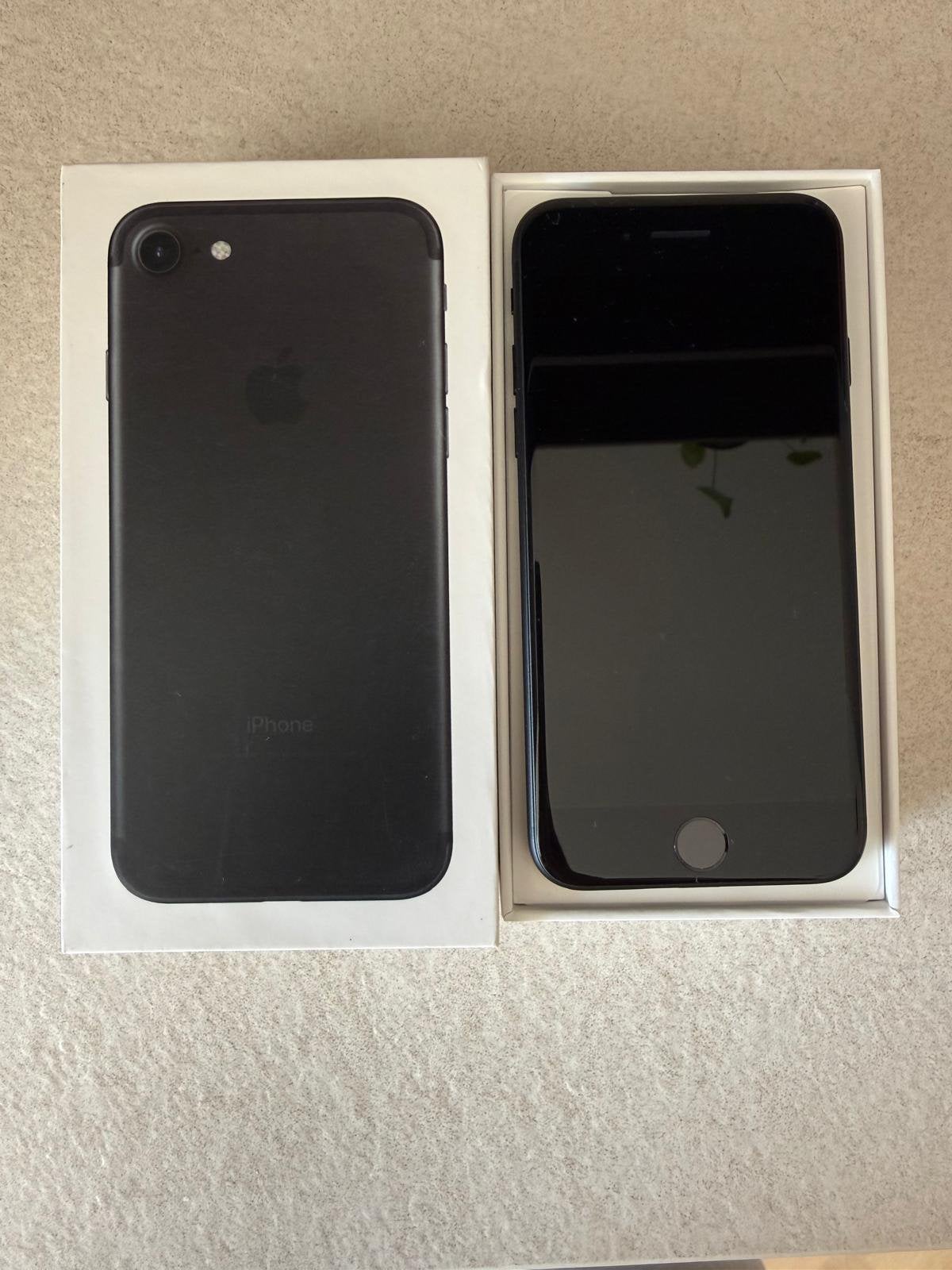 Iphone 7 32gb zwart, Telecommunicatie, Mobiele telefoons | Apple iPhone, Ophalen, Zwart, 32 GB, Zo goed als nieuw
