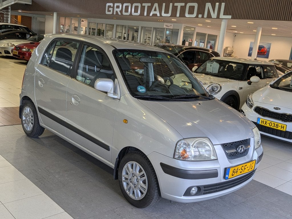 Hyundai Atos 1.1i Dynamic Cool Airco, Stuurbekrachtiging, Auto's, Hyundai, Bedrijf, Te koop, Atos, ABS, Airbags, Airconditioning