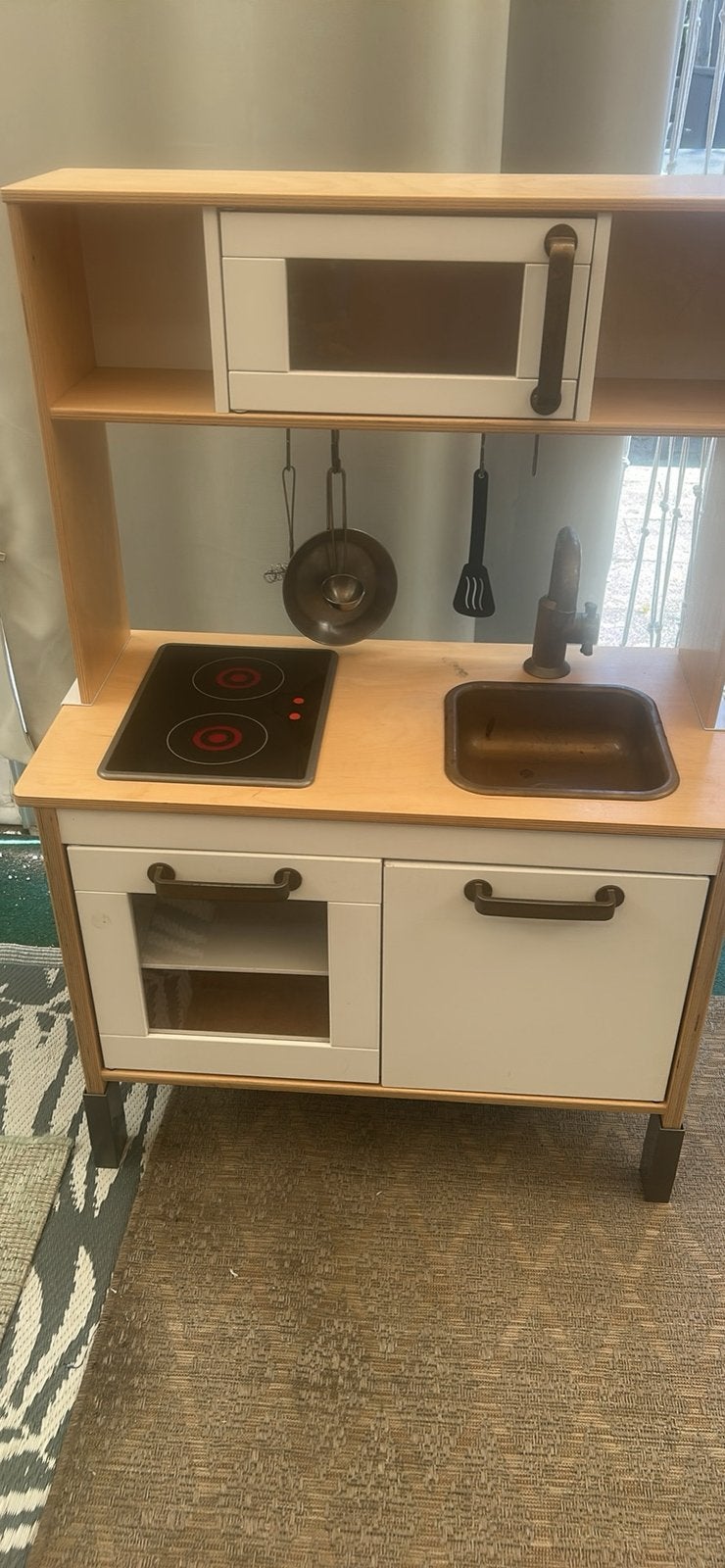 Ikea houten keukentje, Ophalen, Gebruikt, Hout, Speelkeuken