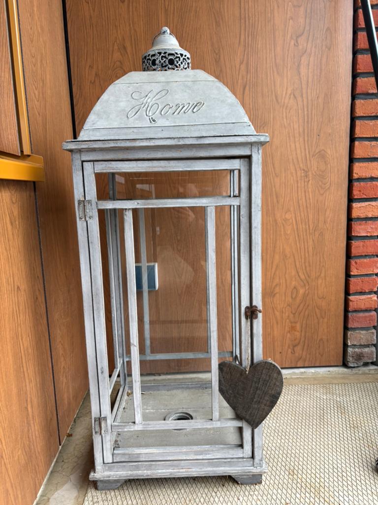 Grote lantaren decoratie gratis, Huis en Inrichting, Ophalen, Gebruikt, Brocante