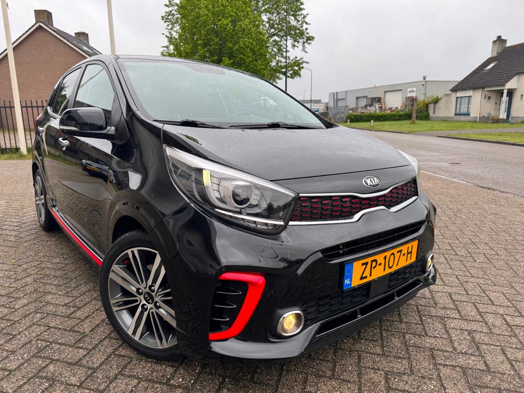 Kia Picanto 1.0 T-GDI GT-Line Camera, Leder, 100PK, Voorwielaandrijving, Gebruikt, 920 kg, 100 pk