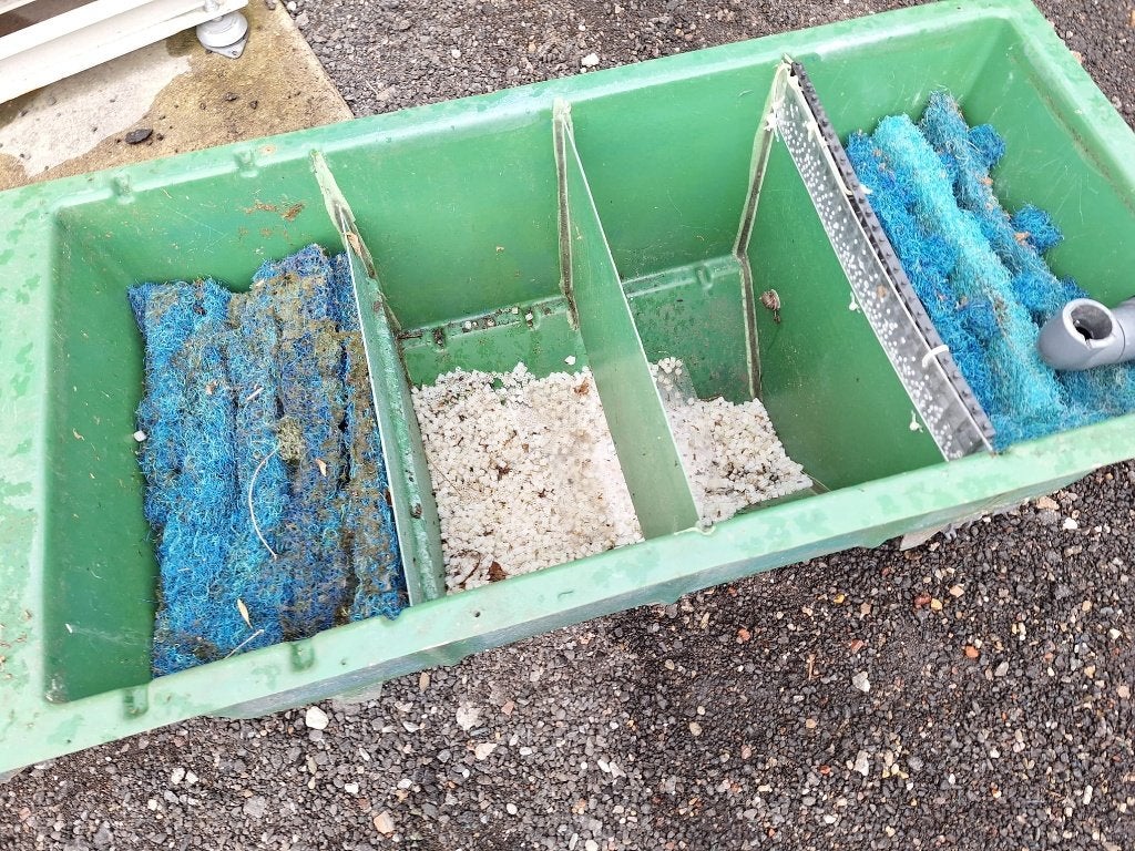 vijver filter met vortech zie foto, Tuin en Terras, Vijver-toebehoren, Ophalen, Gebruikt, Vijverfilter