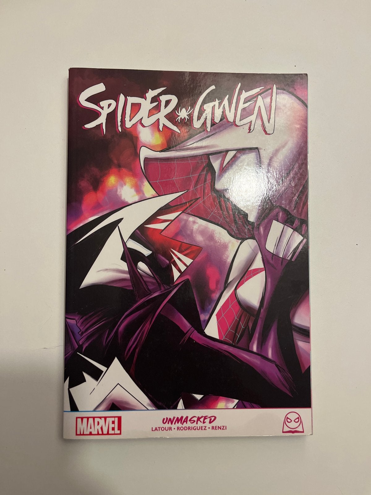 Spider-Gwen: Unmasked - Marvel Comic, Eén comic, Ophalen of Verzenden, Zo goed als nieuw, Amerika
