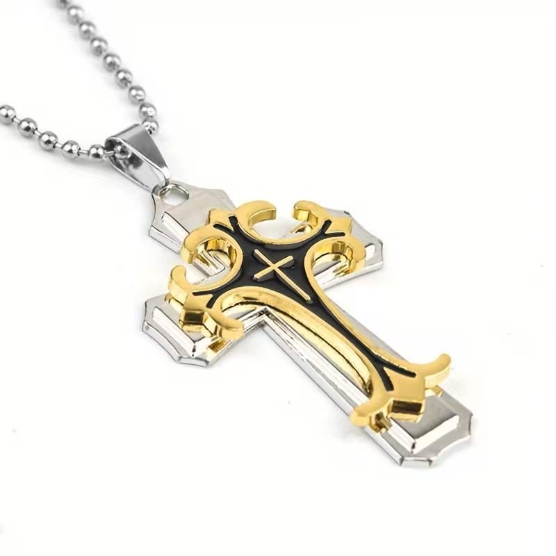 Kruisjes met ketting Nieuw, Overige materialen, Nieuw, Ophalen of Verzenden, Kruis of Symbool
