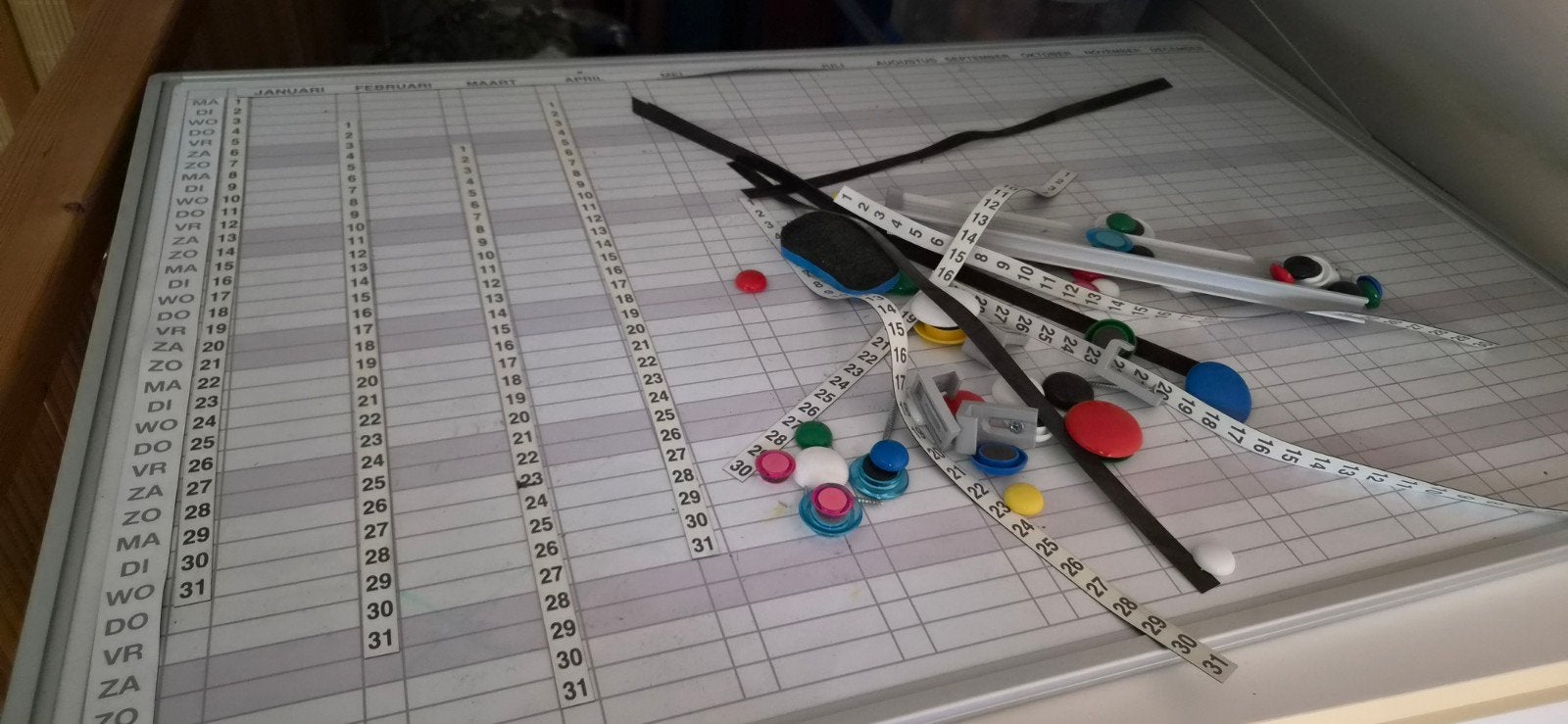 magneetbord, Ophalen, Zo goed als nieuw, Magneetbord