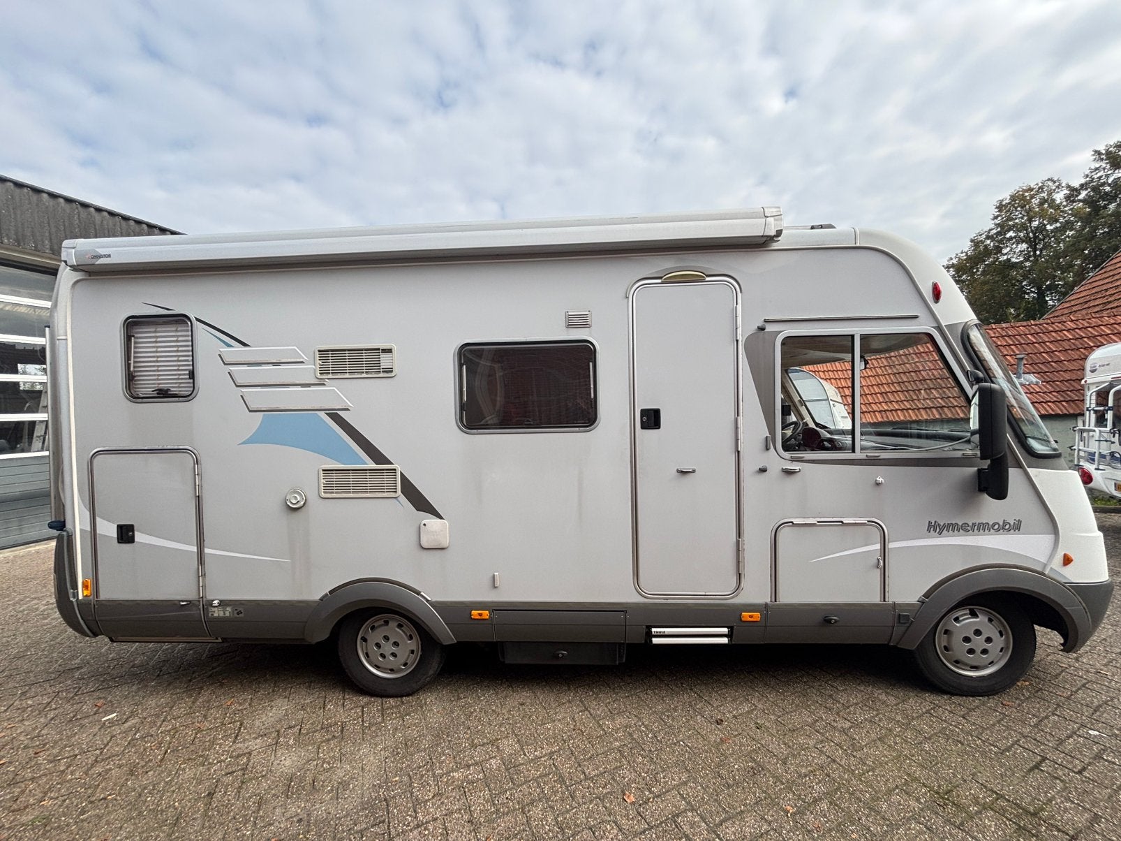 FIAT HYMER B 524 | AIRCO | LUIFEL | FIETSENDRAGER, Integraal, Ringverwarming, Fiat, Boiler