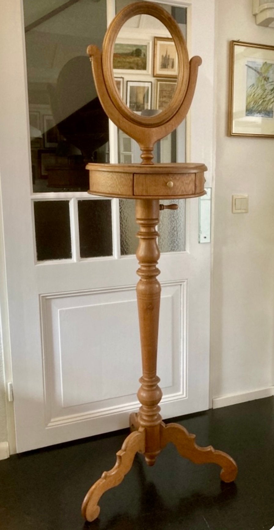 Antieke Franse kaptafel zeldzaam, Ophalen