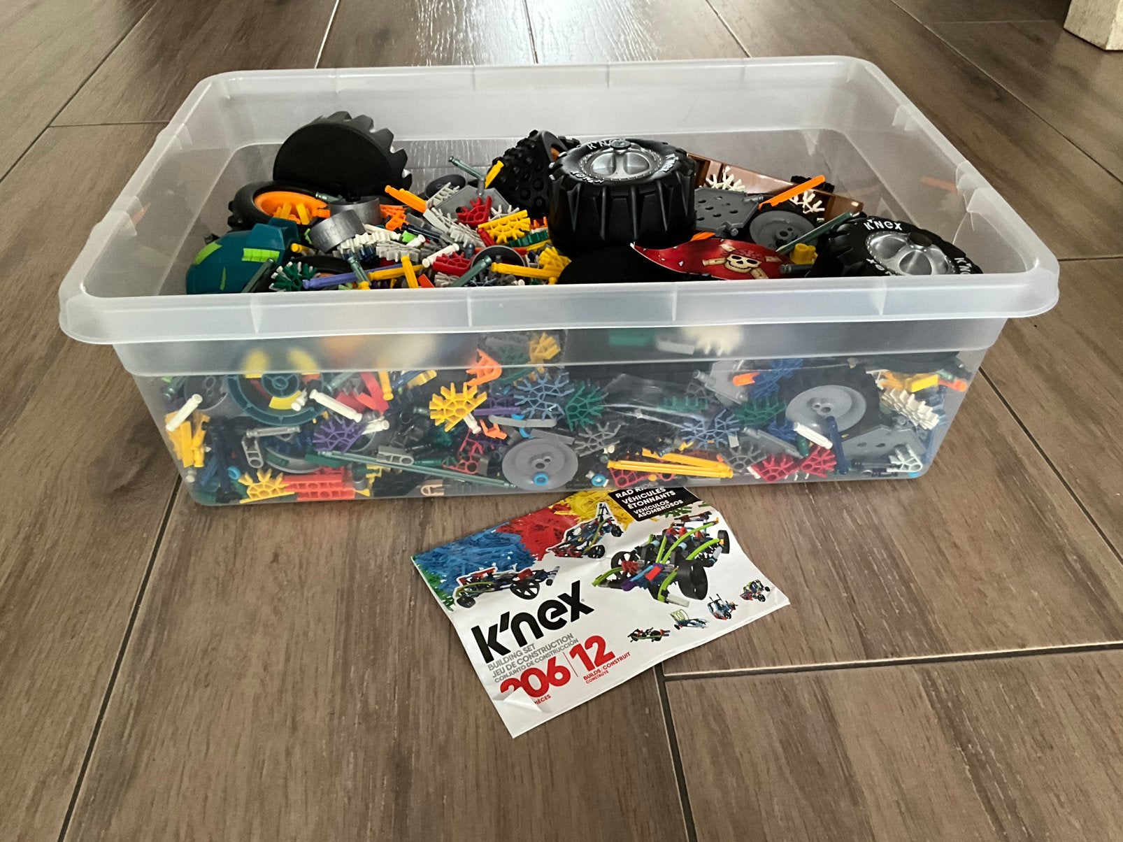 Knex (een bak vol), Ophalen of Verzenden, Zo goed als nieuw, K'nex