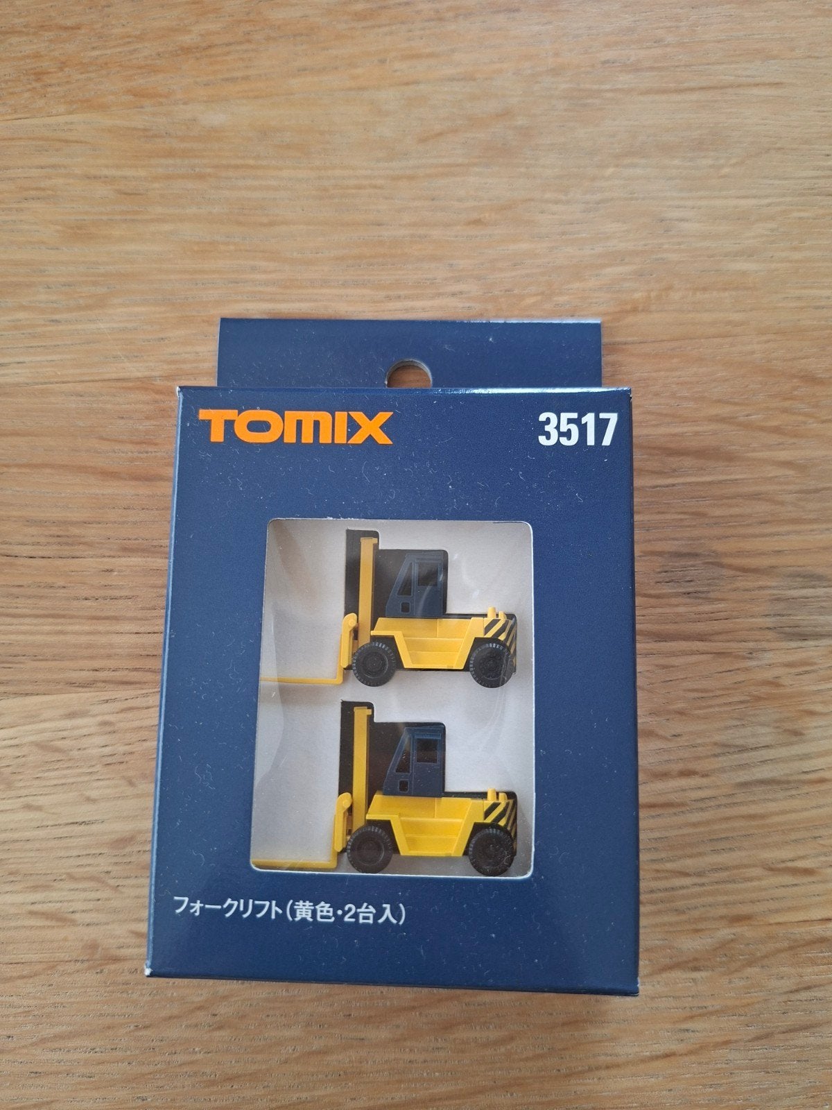 Tomix 2x h0 forkliften, Ophalen of Verzenden