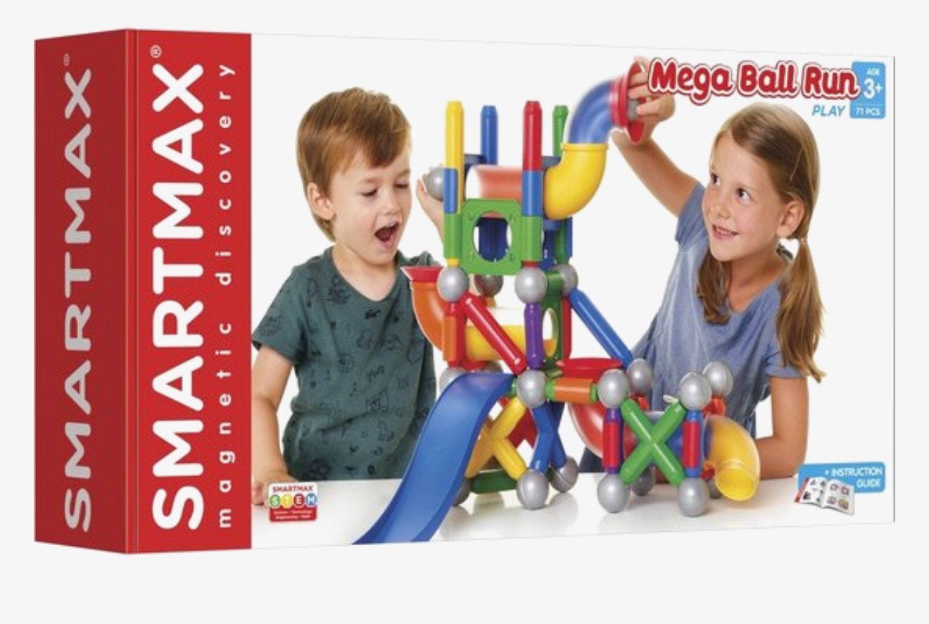 Smartmax: Mega Ball Run, Power Vehicles ea, Ophalen of Verzenden, Gebruikt, Jongen of Meisje