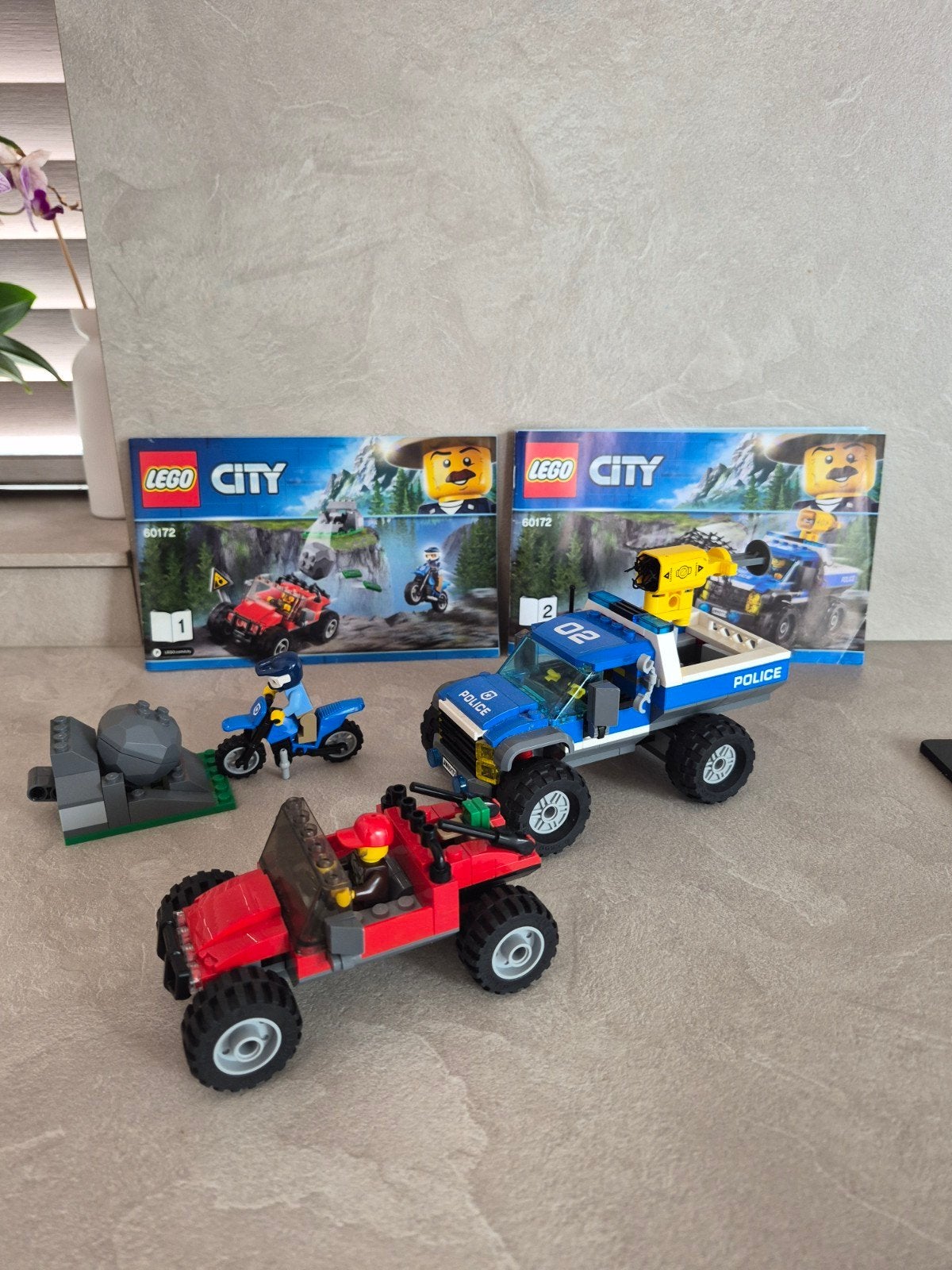 Lego City 60172 Achtervolging in de bergen, City, Lego, Ophalen of Verzenden, Zo goed als nieuw