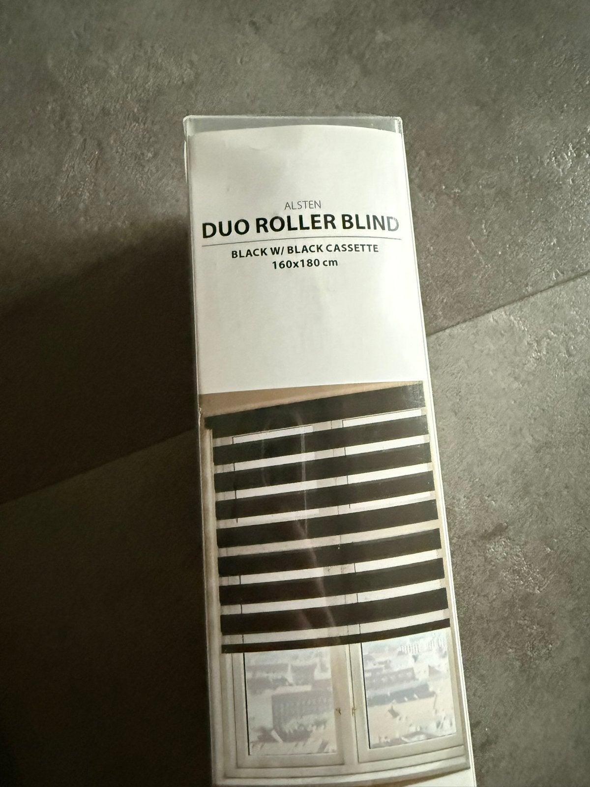 Duo rolgordijn zwart nieuw, Ophalen, Duo rolgordijn, Rolgordijn, Zwart
