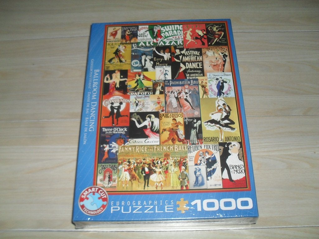 Ballroom Dancing puzzle 1000 stukjes nieuw, Ophalen, 500 t/m 1500 stukjes, Nieuw, Legpuzzel