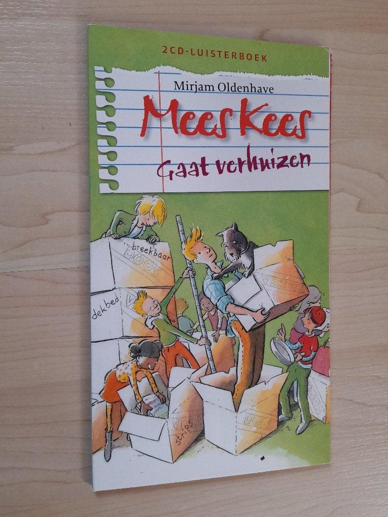 LUISTERBOEK MEES KEES GAAT VERHUIZEN Mirjam Oldenhave, Boeken, Luisterboeken, Ophalen of Verzenden, Cd
