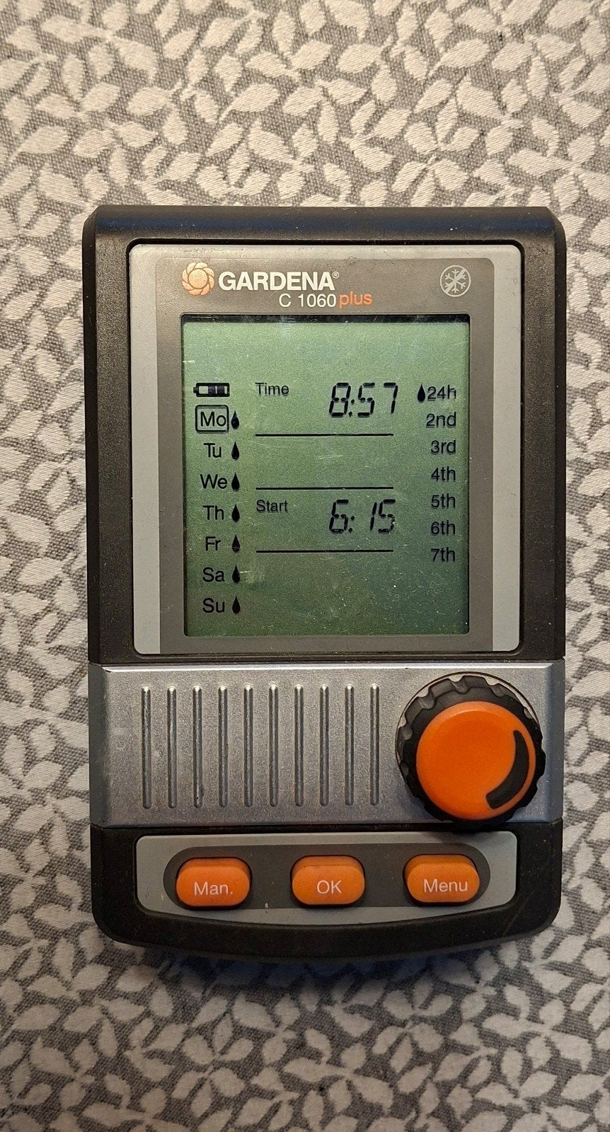 Sproeicomputer display Gardena C1060 plus, Tuin en Terras, Bewateringscomputers, Ophalen of Verzenden, Zo goed als nieuw
