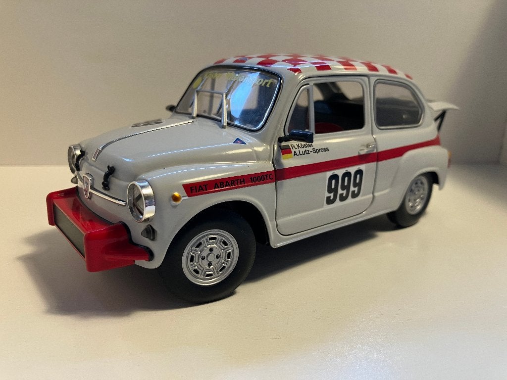 Fiat 600 Abarth 1000TC Racing 1965  1:18 Revell, Ophalen of Verzenden, Nieuw, Auto, Revell