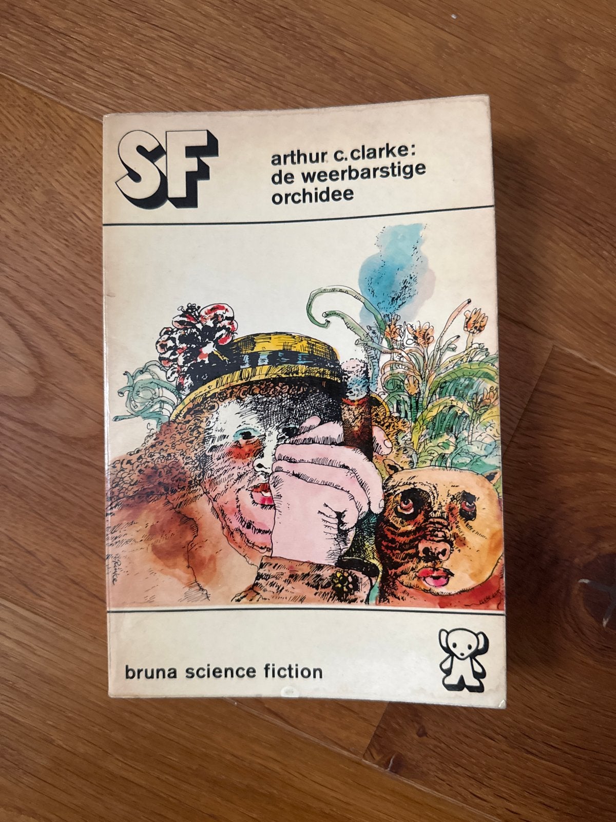 Arthur C. Clarke: De Weerbarstige Orchidee SF Boek, Ophalen of Verzenden, Gelezen