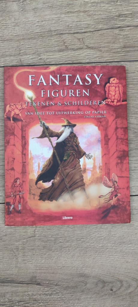 Fantasy Figuren Tekenen & Schilderen - Finlay Cowan, Ophalen of Verzenden, Zo goed als nieuw, Finlay Cowan