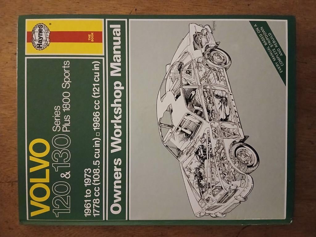 Volvo 120 & 130 Owners Workshop Manual (Haynes), Boeken, Auto's | Boeken, Gelezen, Volvo, Ophalen of Verzenden