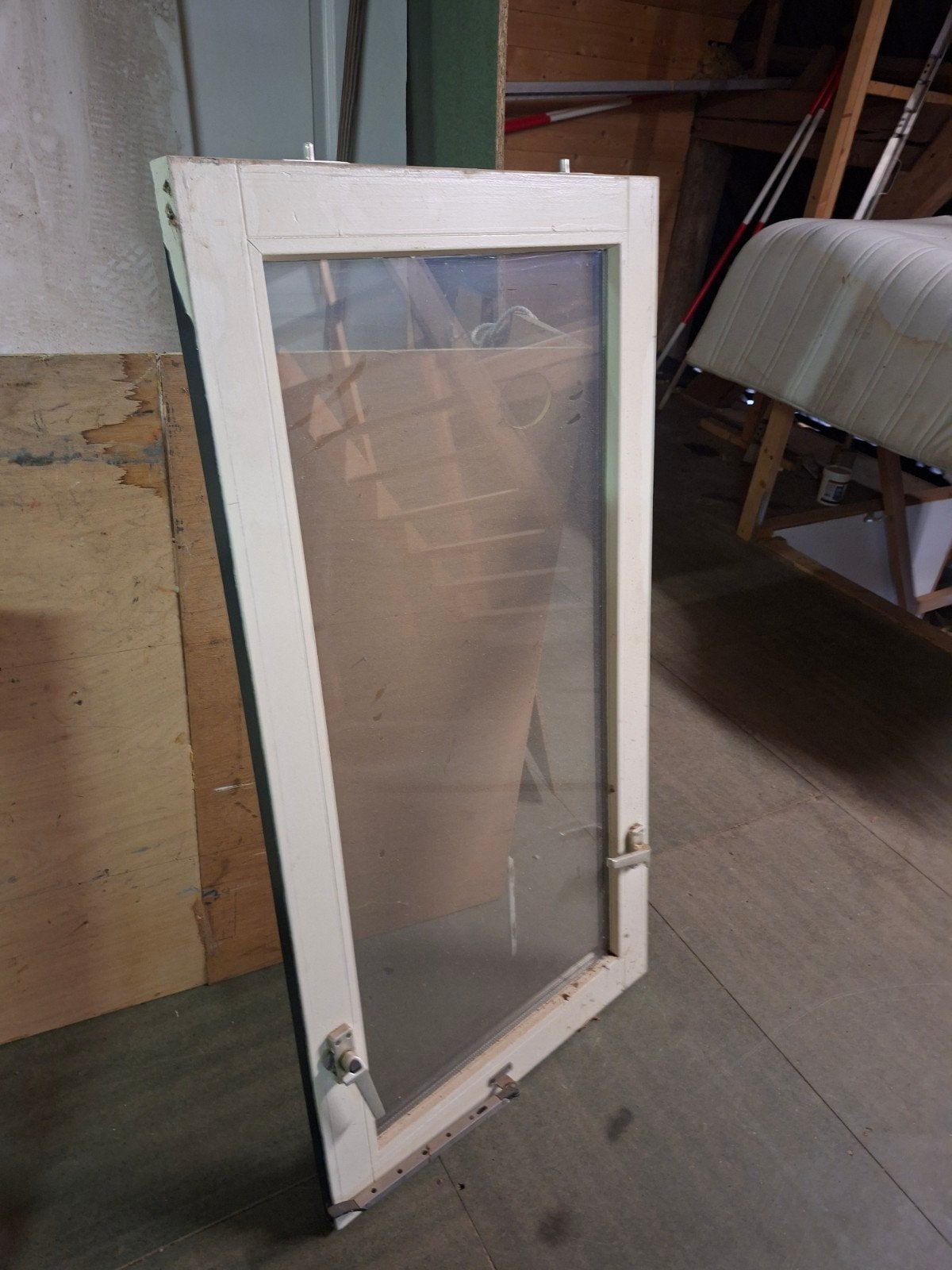 Klapraam zonder kozijn  6x, Doe-het-zelf en Verbouw, Kozijnen en Schuifpuien, Ophalen of Verzenden, Hout, 75 tot 150 cm, Raamkozijn