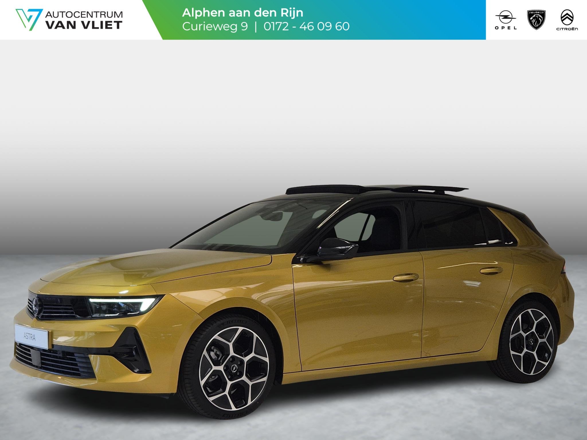 Opel Astra 1.2 Turbo Hybrid Ultimate Automaat | Head-up Disp, Auto's, Opel, Gebruikt, Euro 6, 1199 cc, Alcantara
