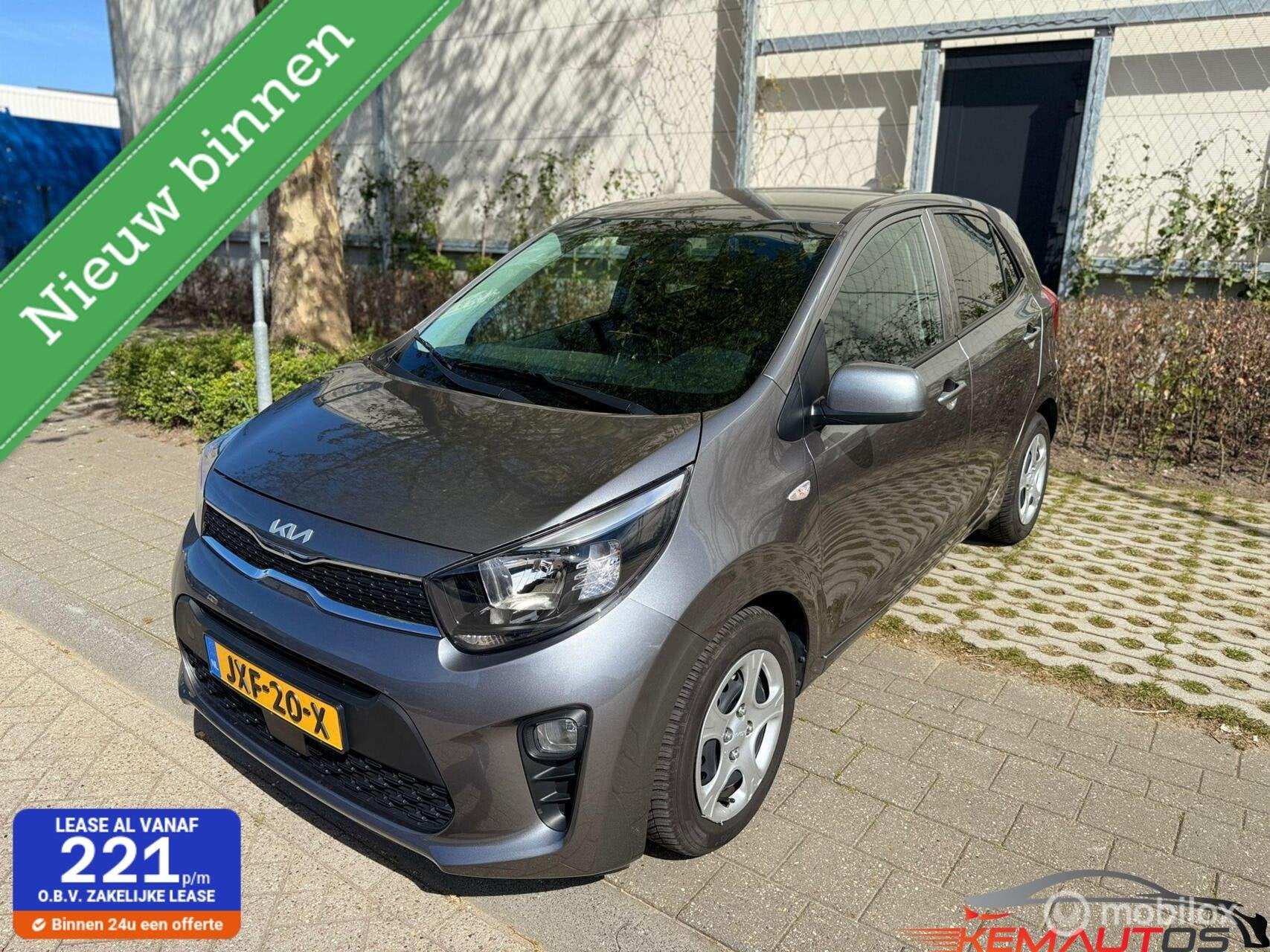 Kia Picanto 1.0 DPiComfortLineAIRCO, Auto's, Gebruikt, Euro 6, Bedrijf, Handgeschakeld