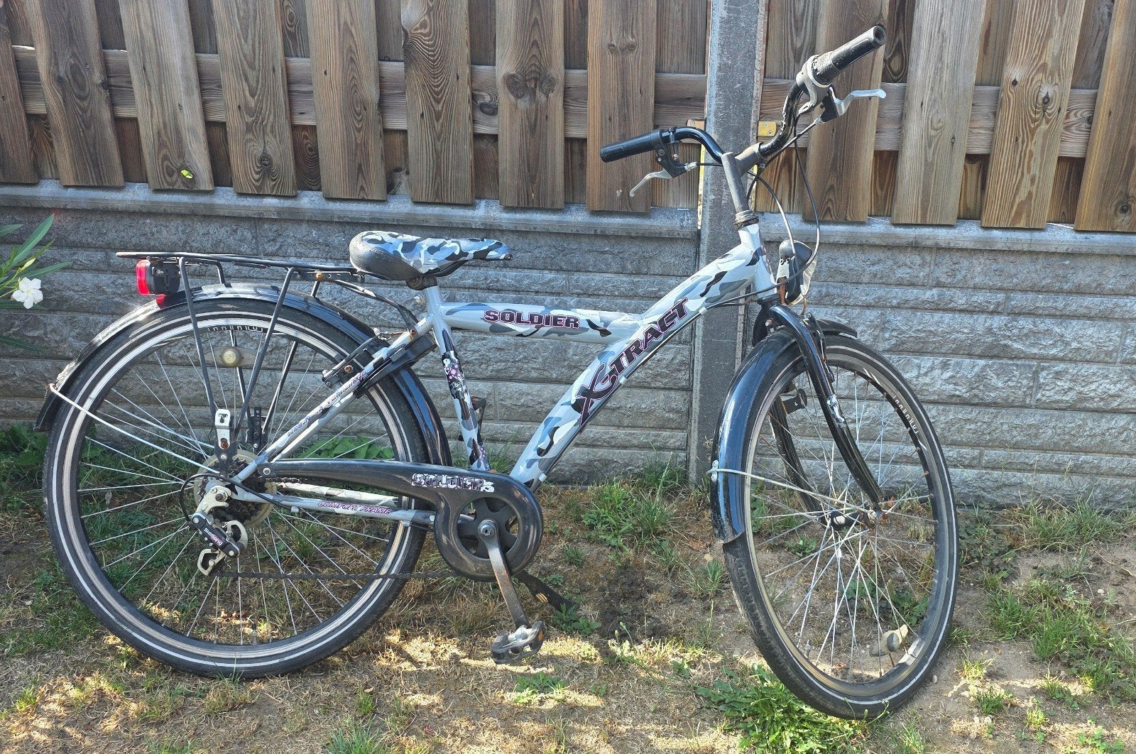 X-TRAIL Soldier jongensfiets 26inch, Gebruikt, Velgrem, Versnellingen, Overige merken