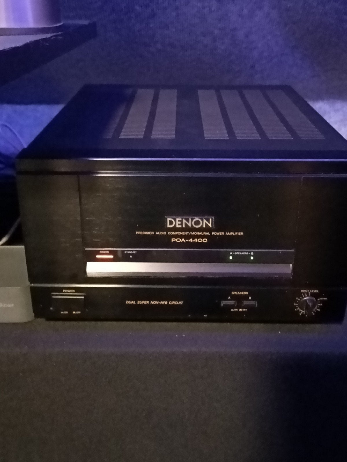 Denon POA-4400 Monaurale Eindversterker, Ophalen, 120 watt of meer, Denon
