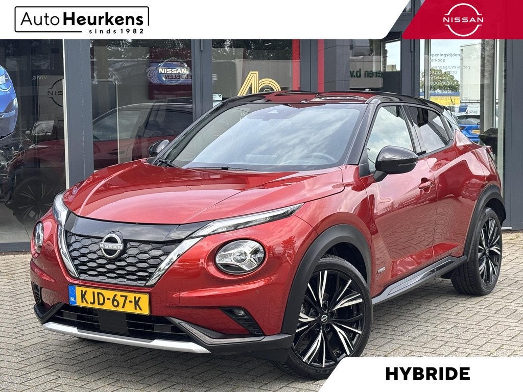 Nissan Juke Hybrid 143 N-Design | AUTOMAAT | TWO-TONE | STOE, Auto's, Nissan, Bedrijf, Te koop, Juke, ABS, Achteruitrijcamera