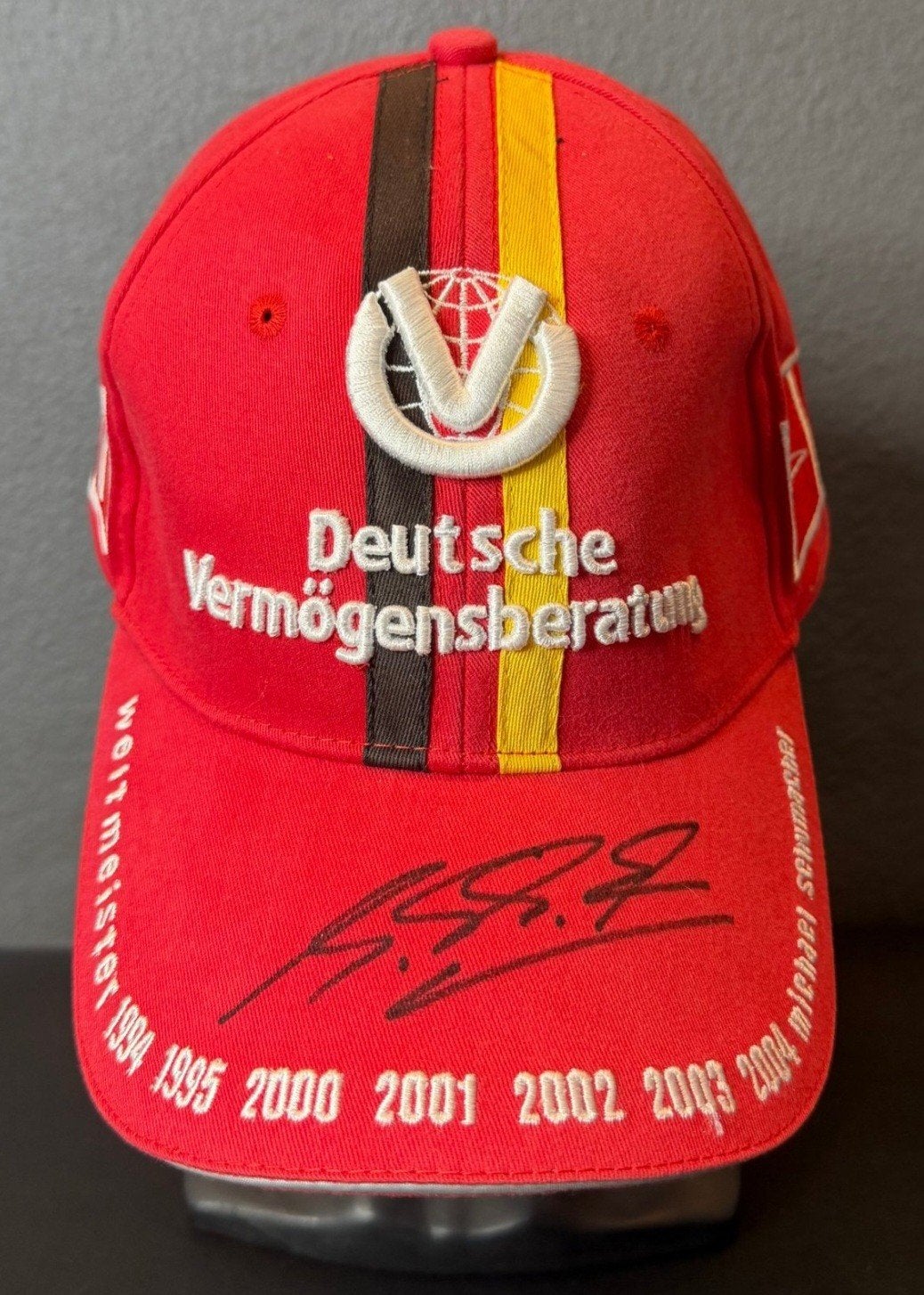 Michael Schumacher Pet Gesigneerd (schumi), Ophalen of Verzenden